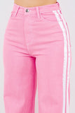 Striped Jean in Pink Made in USA