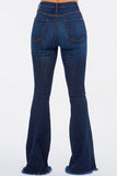 Bell Bottom Jean in Dark Denim