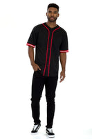 Unisex Active Sports Team Baseball Jersey