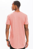 SHORT SLEEVE 4 BUTTON HENLEY SHIRT