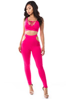 2PC SET CROP TOP WITH PANT