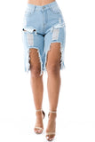 WOMEN FASHION DENIM SHORT