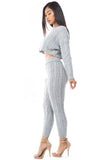 2PC SET SWEATER PANT SUITS