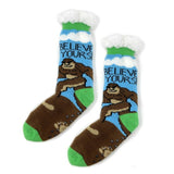 Believe - Women's House Sherpa Slipper Socks