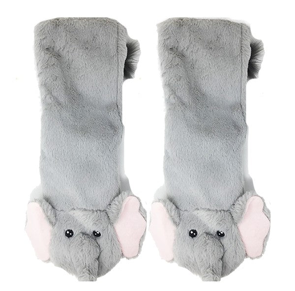 My Elephant - Women's Cozy Sherpa Slipper Socks