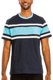 COTTON THREE STRIPE TSHIRT