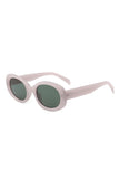 Oval Retro Clout Round Vintage Fashion Sunglasses