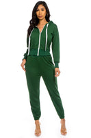 TWO PIECE HOODIES PANT SET