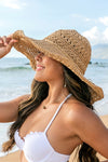 Woven Straw Sunhat