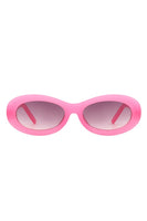 Oval Retro Narrow Small 90s Round Sunglasses