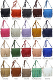 Western Fringe Clutch Cross Body Bag