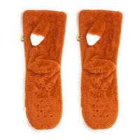 Fox Sakes - Women's Fluffy House Slipper Socks