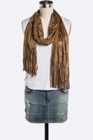 Ultra Suede Perforated Scarf