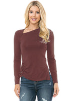 Womens Knit Long Sleeve TOP