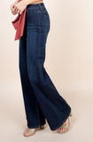 Western Wide leg jeans, baggy denim pants