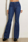 High Waisted Flare Jean