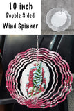 Valentine's Day Frenchie Garden Wind Spinner