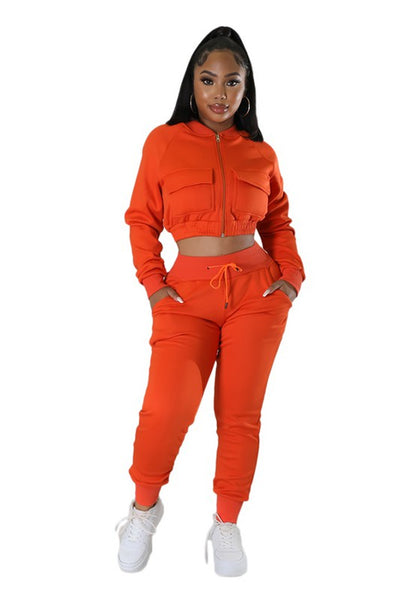 TOP TWO PIECE PANT SET