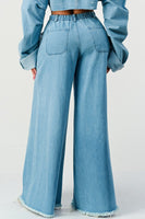 ATHINA WIDE LEG DENIM PANTS