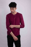 Long Sleeves Henley T-shirt