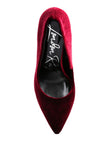 Janessa Velvet Stiletto Heel Pumps