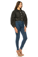 Women's Washed Denim Jacket