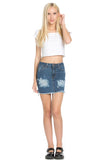 JEANS MINI SKIRTS DENIM VINTAGE SKIRST WESTERN