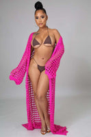 SEXY CROCHET COVER-UP KIMONO