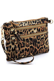 Leopard Clutch & Cross Body Bag