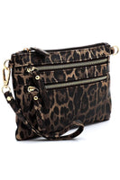 Leopard Clutch & Cross Body Bag