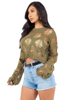 SEXY FASHION KNITWEAR TOP