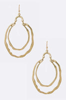 Hammered Iconic Earrings