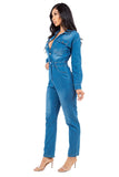 SEXY DENIM JUMPSUIT