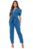 SEXY DENIM JUMPSUIT