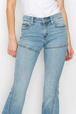 PLUS SIZE / HIGH RISE SKINNY FLARE