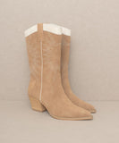 OASIS SOCIETY Halle - Paneled Cowboy Boots