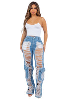 SEXY CARGO STYLE DENIM JEANS