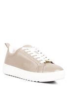 Rouxy Faux Leather Sneakers