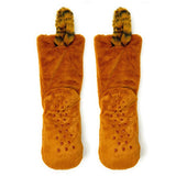 Red Panda - Women's Plush Animal Slipper Socks