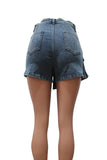 SEXY FASHION CARGO STYLE DENIM SHORT