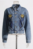 SEXY DENIM FASHION JACKET