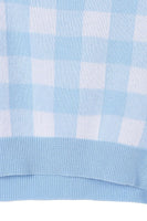 SL Gingham pattern other top