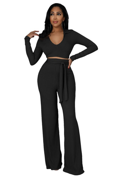 SEXY TWO PIECE PANTS SET