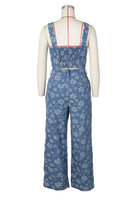 FAHION DENIM TWO PIECE PANTS SET