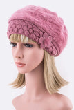 Solid Color Fashion Beret Set