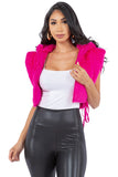 SEXY FAUX FUR TEDDY VESTS