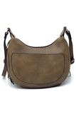 Fringe Hobo Crossbody Bag