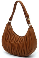 Chevron Quilted Shoulder Bag Hobo