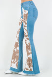 Rodeo Bell Bottom Jean in Light Denim