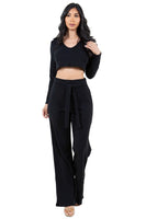 SEXY TWO PIECE PANTS SET